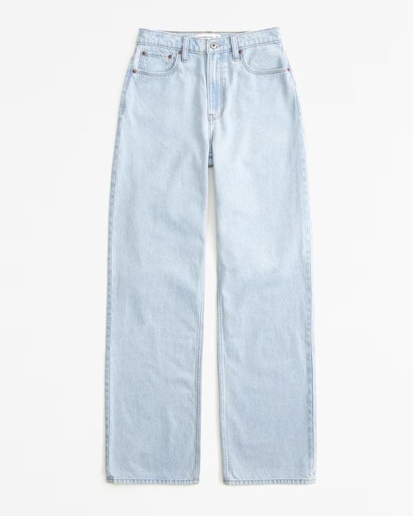 High Rise Loose Jean | Abercrombie & Fitch (US)