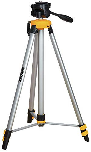 DEWALT Laser Level Tripod, ¼ x 20 Thread Mount, Collapsible Legs, Non-Skid Feet, Carrying Pouch Included (DW0881T) | Amazon (US)