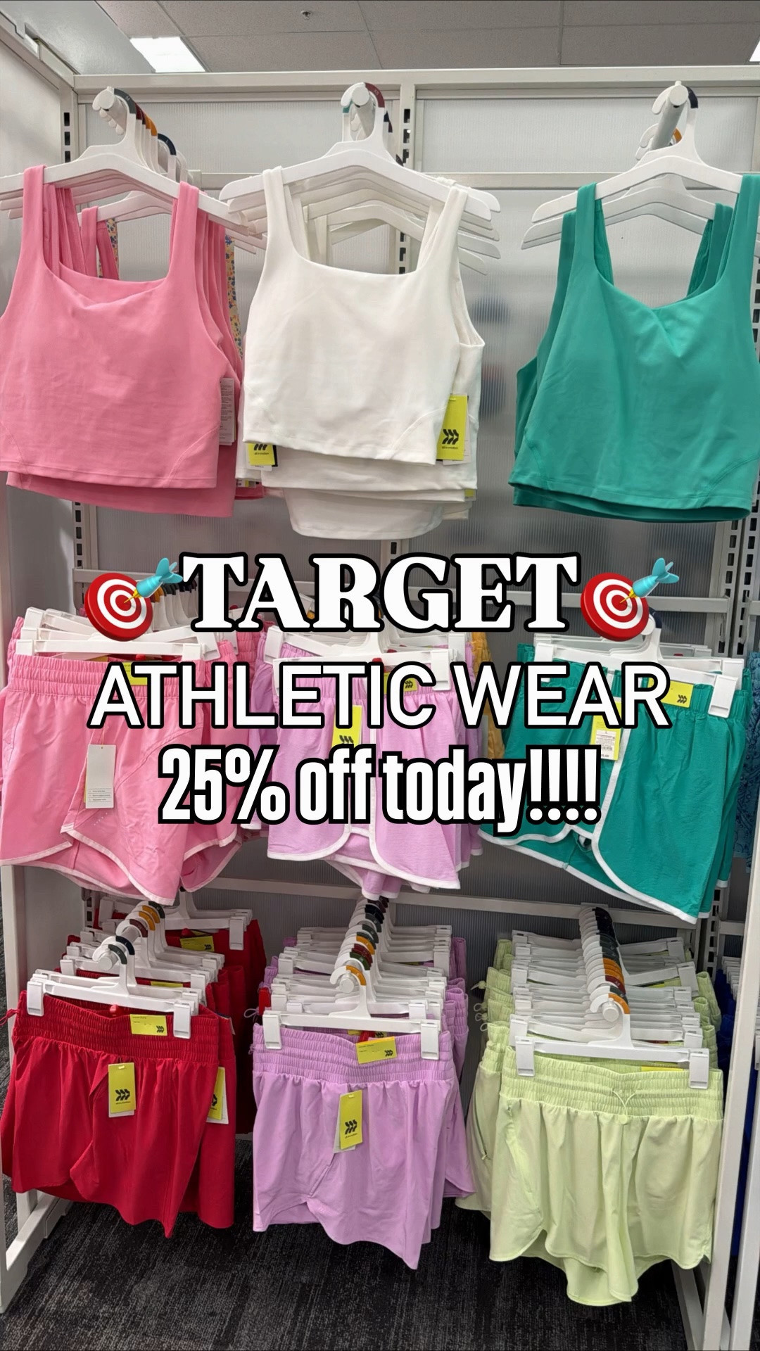 Target athletic wear being 25% off today was my sign to buy every color!!! the cutest workout sets, athletic shorts, tanks, sports bras, activewear, lounge sets, and summer gym outfits. So many good colors and everything is actually cute AND affordable.

target activewear, target athletic wear, workout clothes, gym outfits, athletic shorts, sports bras, pilates outfit, running shorts, cute workout sets, affordable activewear, target style, target finds, summer activewear, exercise clothes, athleisure outfits

#targetfinds #targetstyle #activewear #athleisure #gymoutfit #workoutclothes #targetfashion #pilatesoutfit #athleticwear #summerst