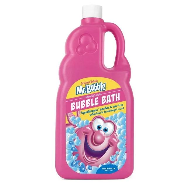Mr. Bubble Original Bubble Bath, Bubblegum Scent, Tear-Free, 36 fl oz | Walmart (US)