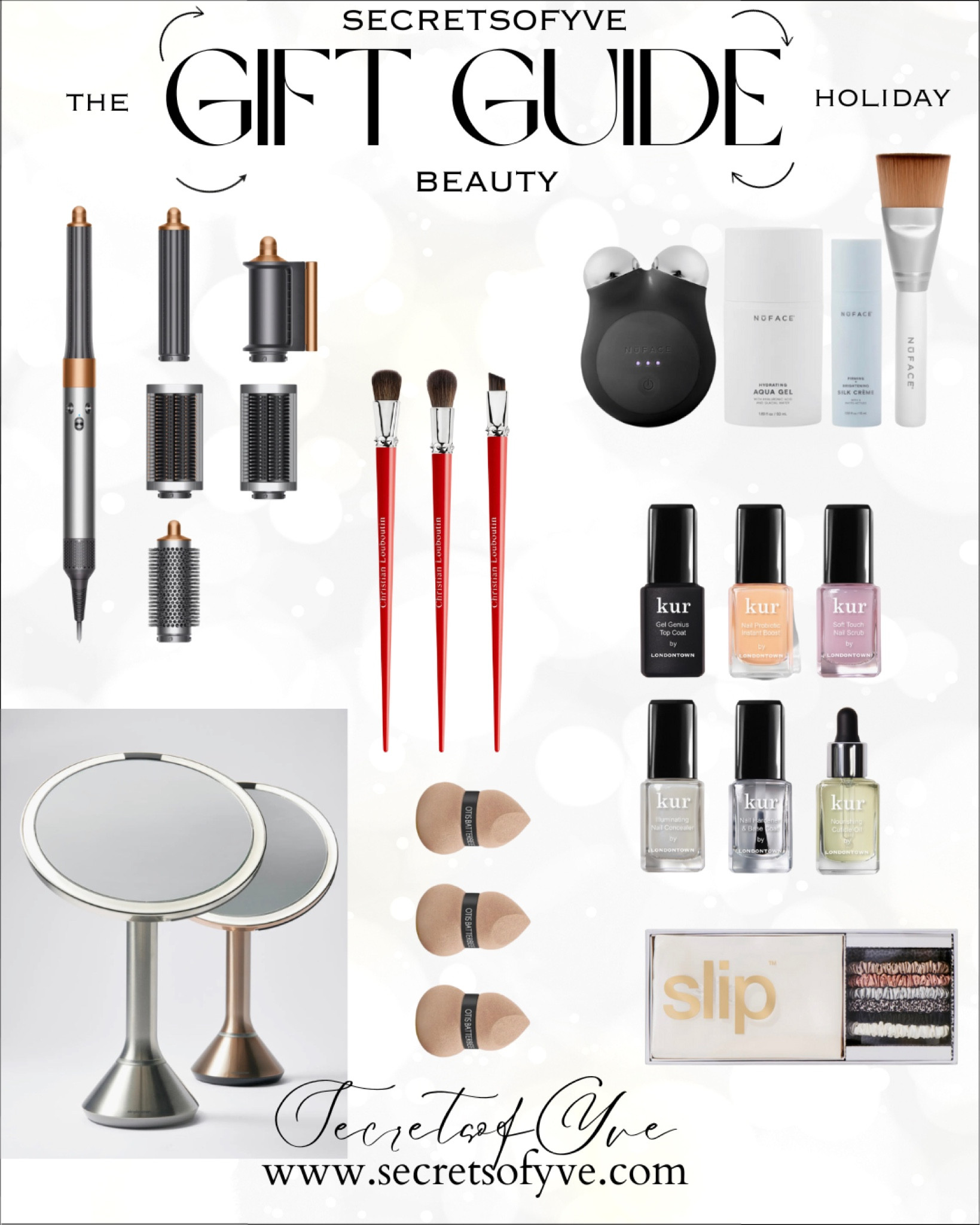 Secretsofyve: With luxe bestsellers, here is my beauty holiday gift guide for yourself (treat/add to your wishlist) & loved ones! Get them before they go out of stock. 
Pick some as gifts.
#Secretsofyve #LTKfind #ltkgiftguide
Always humbled & thankful to have you here.. 
CEO: PATESI Global & PATESIfoundation.org
 #ltkvideo #ltkhome @secretsofyve : where beautiful meets practical, comfy meets style, affordable meets glam with a splash of splurge every now and then. I do LOVE a good sale and combining codes! #ltkstyletip #ltksalealert #ltkeurope #ltkfamily #ltku #ltkfindsunder100 #ltkfindsunder50 #ltkover40 #ltkwedding #ltktravel #ltkholidaysale #ltkparties secretsofyve

#LTKbeauty #LTKSeasonal #LTKHoliday
