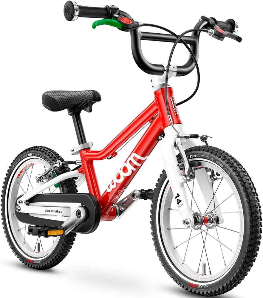 woom 2 Children’s Bicycle for Kids 3 - 4.5 Years Old, 14-Inch Wheels, Lightweight Bike with Han... | Amazon (US)