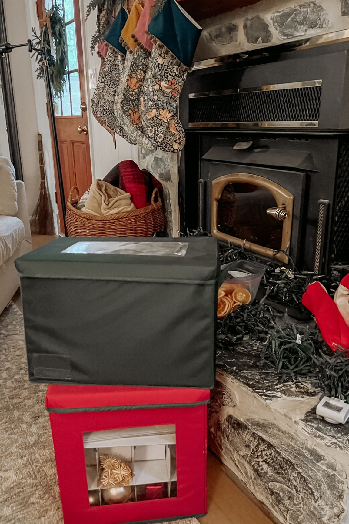 Pack Away the Holly Jolly: Bid farewell to the festive cheer with Christmas storage and organization solutions. Safely stow away the memories of merriment, ensuring a seamless transition from holly jolly to orderly spaces. Embrace the post-holiday calm as tidiness takes center stage, leaving you ready to unwrap joy in the seasons to come!

#LTKSeasonal #LTKHoliday #LTKhome