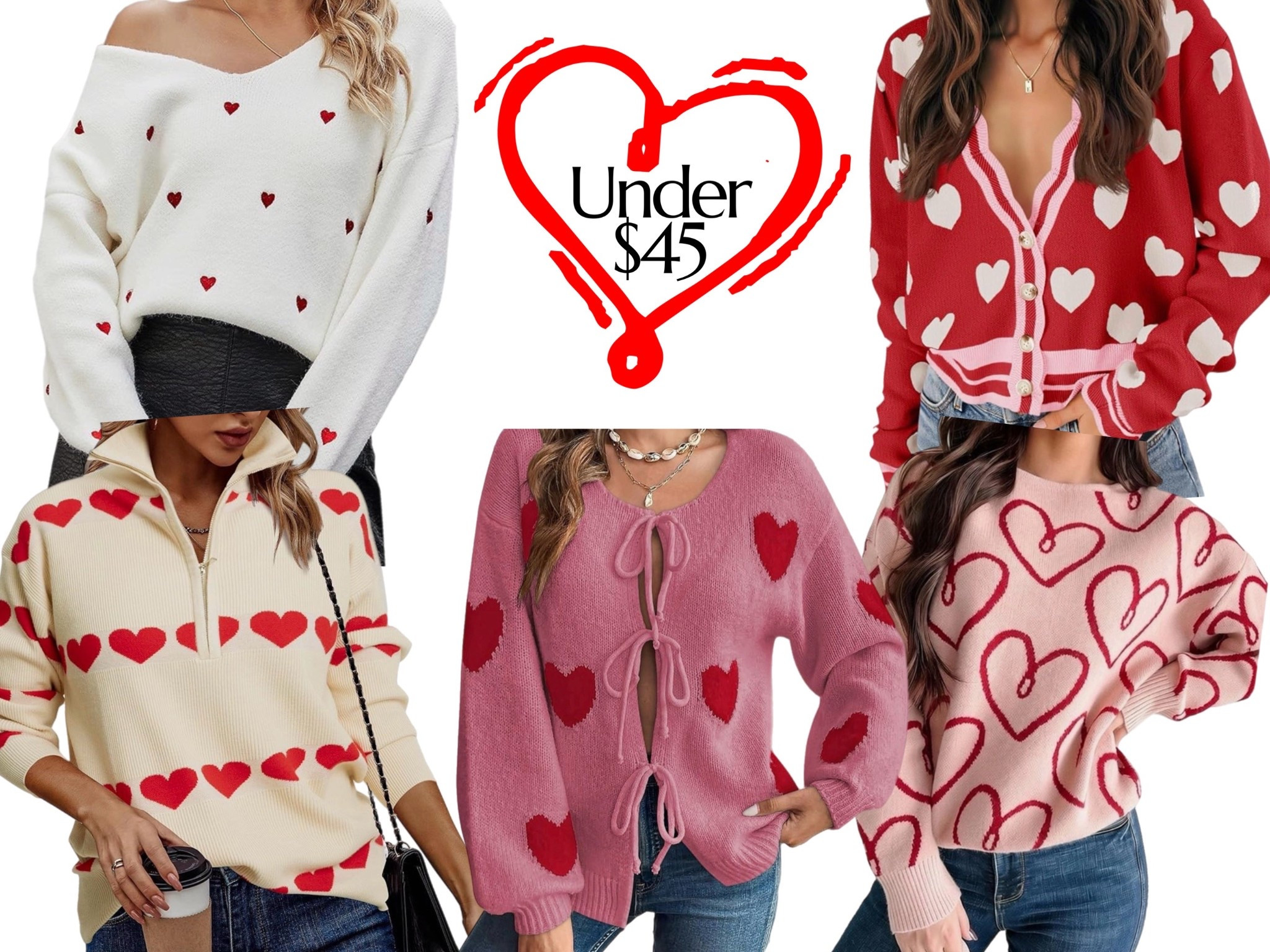Cute Valentine sweaters for her - perfect for valentines, class parties, date nights or just celebrating love! 💕 

#LTKdayinmylife #LTKootd #LTKmomlife