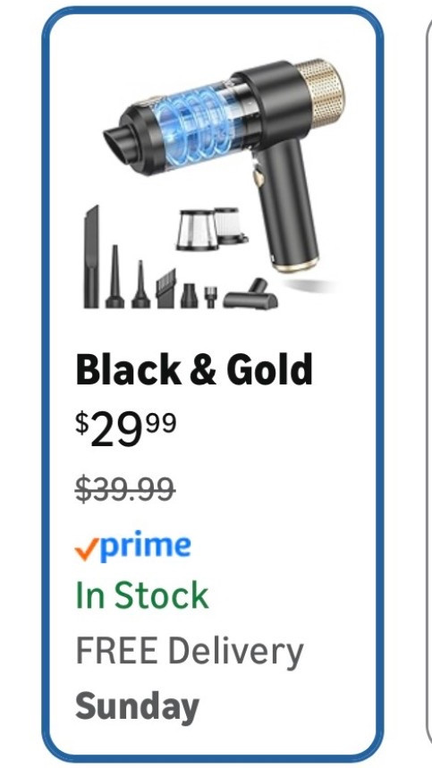 Crazy deal! My car vacuum to clean my Chick-fil-A messes! ☺️ #ltkblackfriday