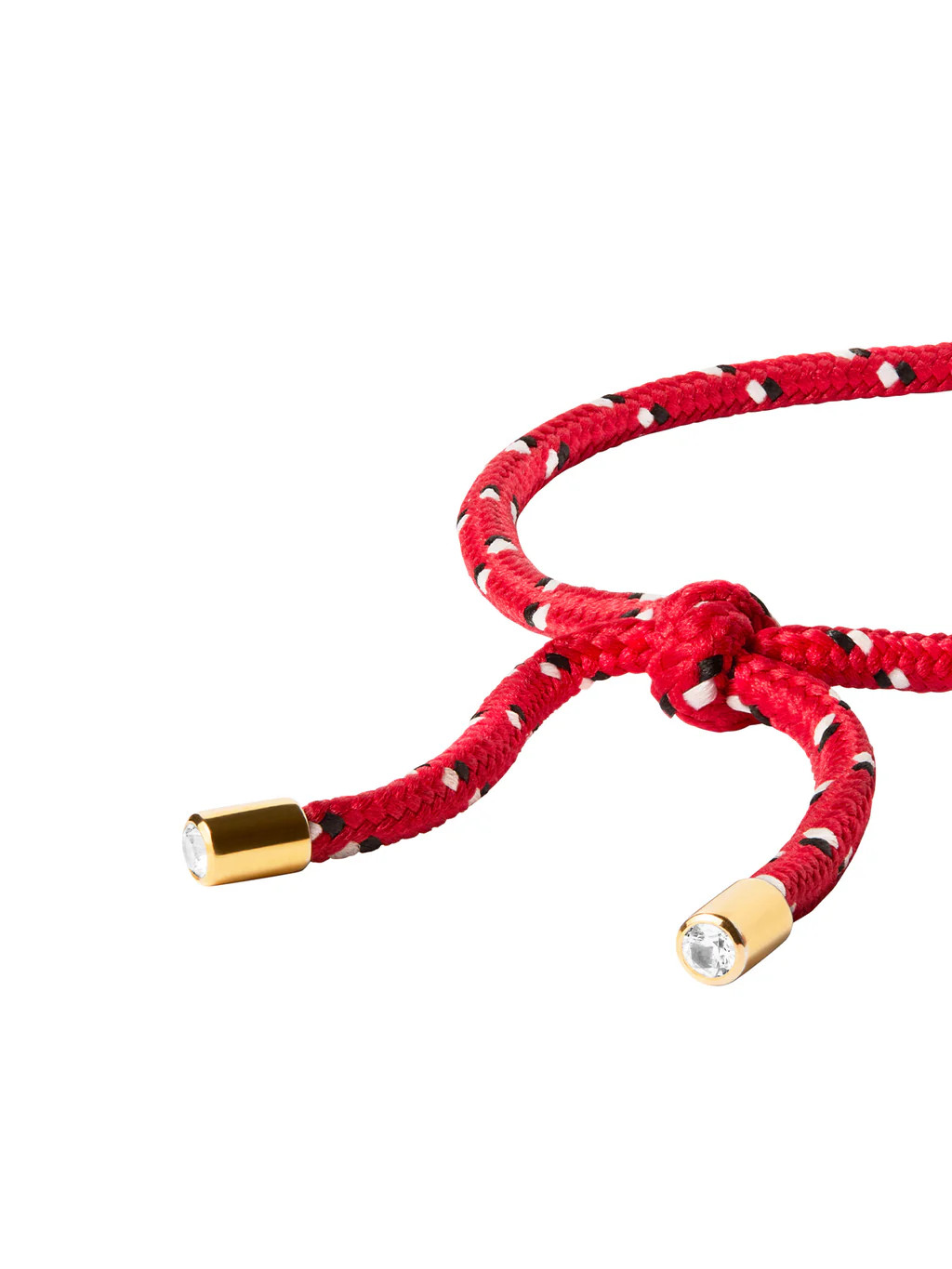 PARACORD ROUGE TIE ANKLET, GOLD | Dorsey