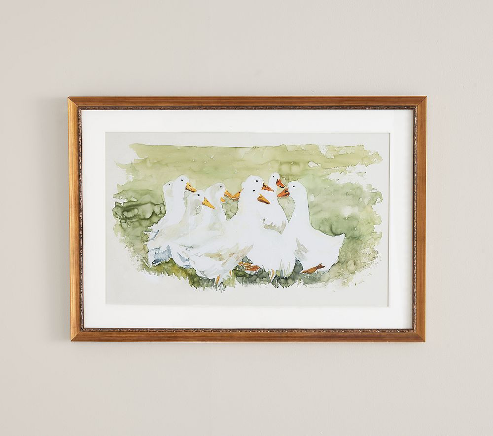 Ducks in a Row Art | Pottery Barn Kids