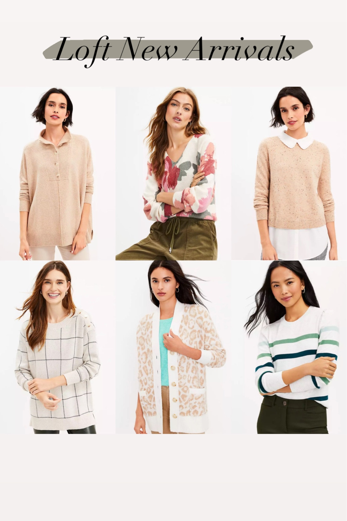 Loft new arrivals 
Sweaters 25% off

#LTKsalealert #LTKworkwear #LTKSeasonal