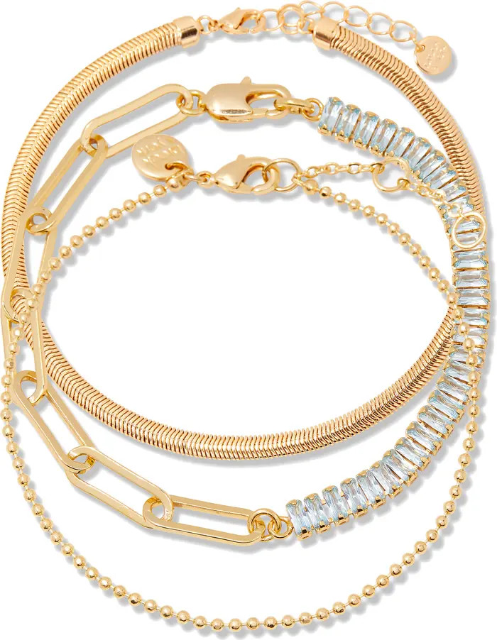 Brook and York Priya Birthstone Tennis Bracelet Set | Nordstrom | Nordstrom