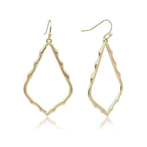 Lightweight Dangle Earrings Simple Earrings Silver Teardrop Earrings for Women | Amazon (US)