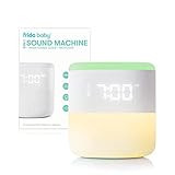 Frida Baby 3-in-1 Sound Machine + When-to-Wake Clock + Nightlight | White Noise Soother, Sleep Train | Amazon (US)