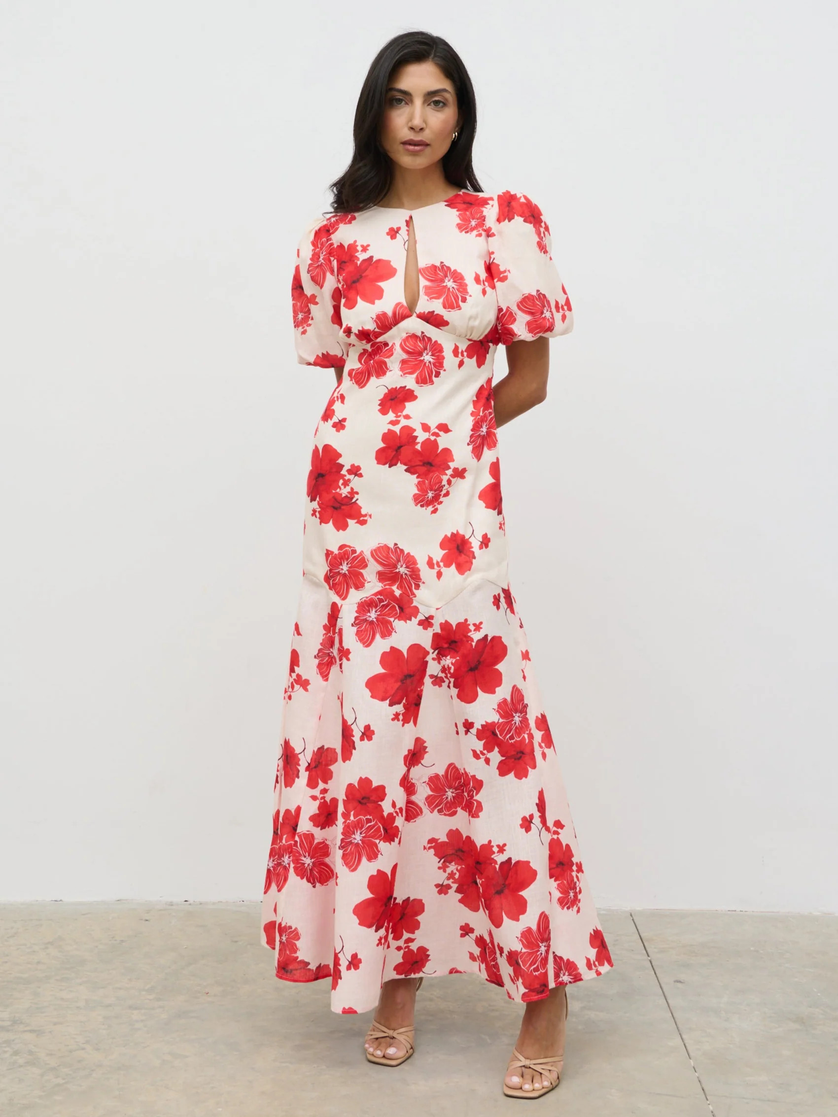 Lottie Puff Sleeve Dress | Pretty Lavish (UK)