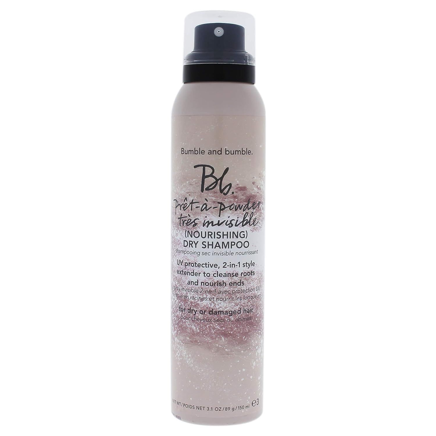Bumble and Bumble Pret-a-Powder Tres Invisible Nourishing Dry Shampoo, 3.1 Ounce | Amazon (US)