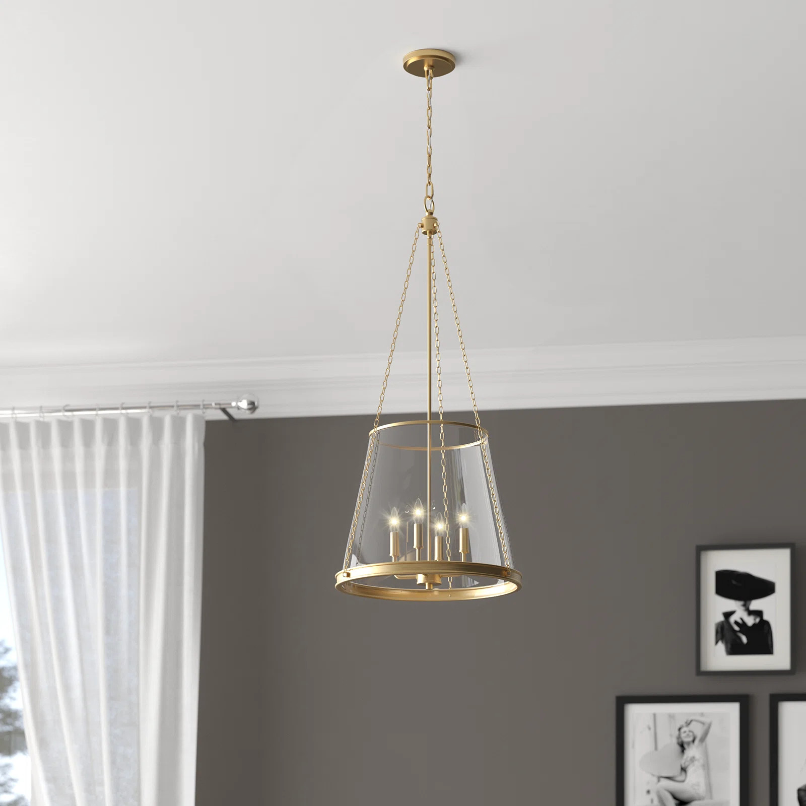 Malvern 4 - Light Single Pendant | Wayfair North America