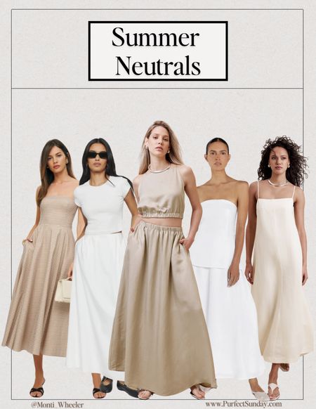 Neutral Summer Dresses Perfect for a Euro Summer. 



#LTKSeasonal #LTKstyletip #LTKeurope