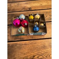 Vintage Shiny Brite Ornaments, Lot Of Ornaments/Vintage Christmas | Etsy (US)