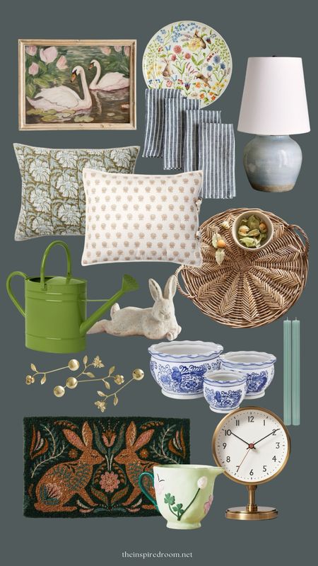 Spring home decor finds - A preview of our spring shop this year! See more at theinspiredroom.net/spring-shop

#LTKstyletip #LTKhome #LTKSeasonal