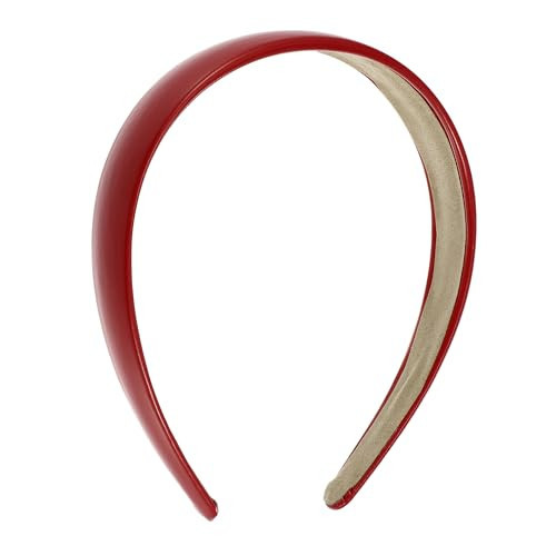 VOCOSTE Red Leather Headbands - Thick Women's Headbands, Fashion Hair Accessories | Amazon (US)