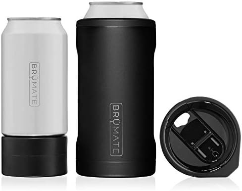 BrüMate HOPSULATOR TRíO 3-in-1 Stainless Steel Insulated Can Cooler, Works With 12 Oz, 16 Oz Ca... | Amazon (US)
