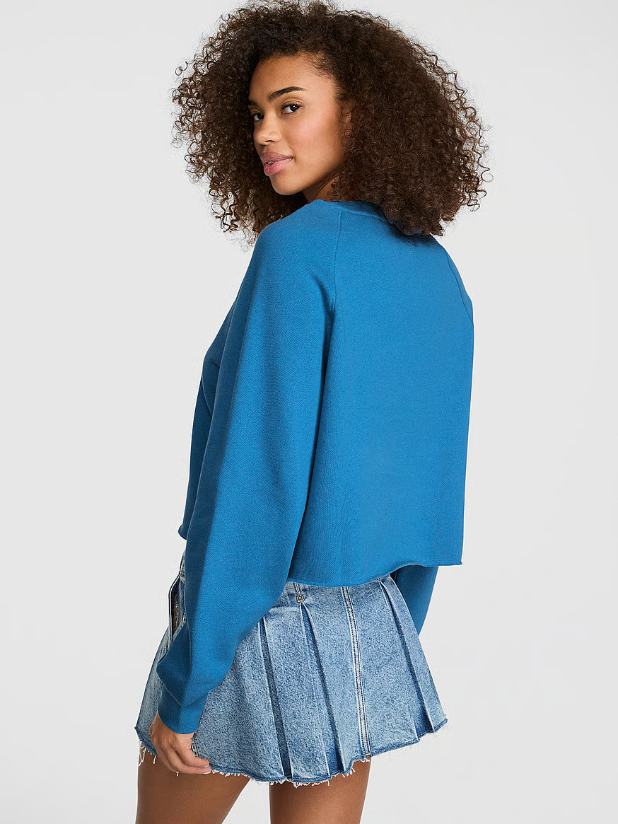 Campus Fleece™ Boxy Crew Sweatshirt | Victoria's Secret (US / CA )