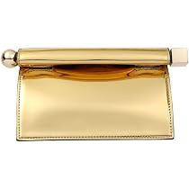 DKQXEIM Trendy PU Leather Clutch Bag for Women Versatile Folding Evening Purse Metal Decoration C... | Amazon (US)