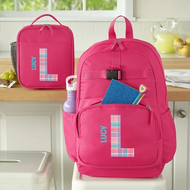Personalized Pretty Pattern Pink Backpack - Available in 3 Patterns | Walmart (US)