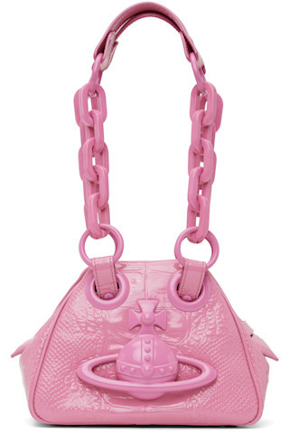 Vivienne Westwood - Pink Archive Chain Bag | SSENSE