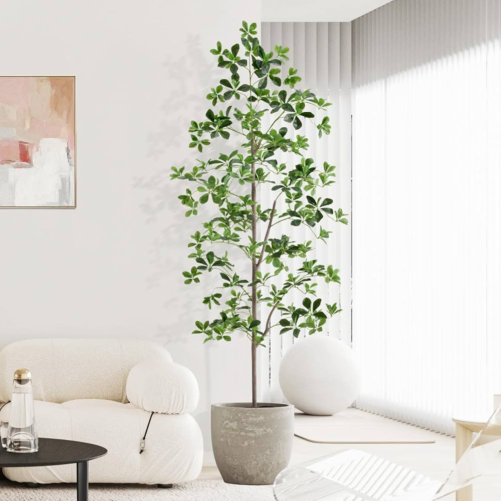 6ft Tall Artificial Black Olive Tree with 945 Lifelike Leaves, Tall Fake Greenery Olive Silk Plan... | Amazon (CA)