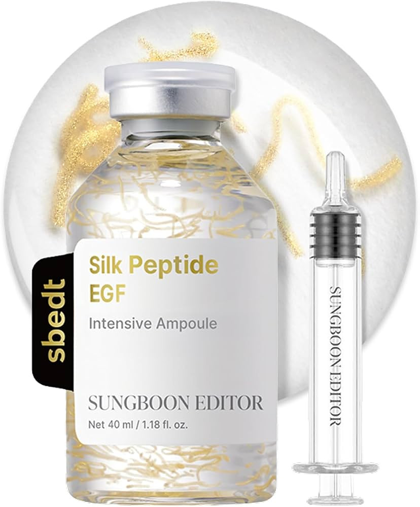 SUNGBOON EDITOR Glow Intensive Deep Collagen Silk Peptide EGF Ampoule, Copper Peptides Serum for ... | Amazon (US)