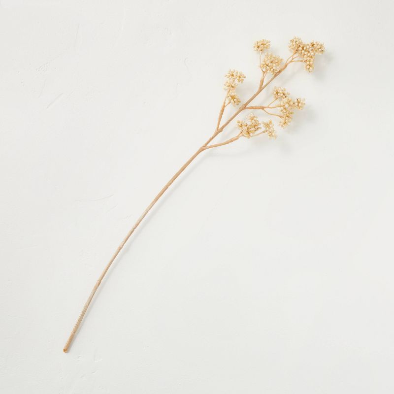 18" Faux Bleached Berry Seed Stem - Hearth & Hand™ with Magnolia | Target