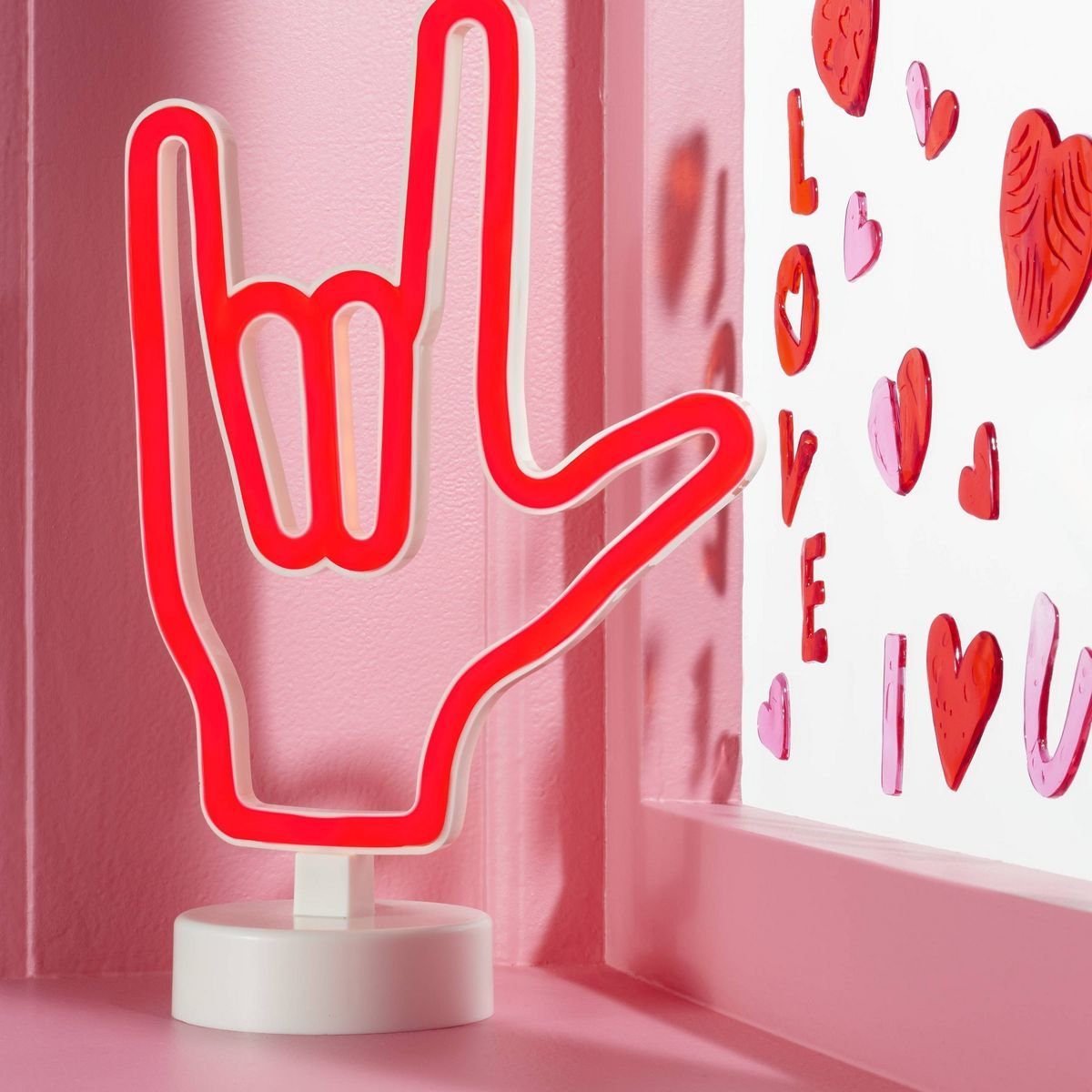 Valentine's Gel Clings Love Hearts - Spritz™ | Target