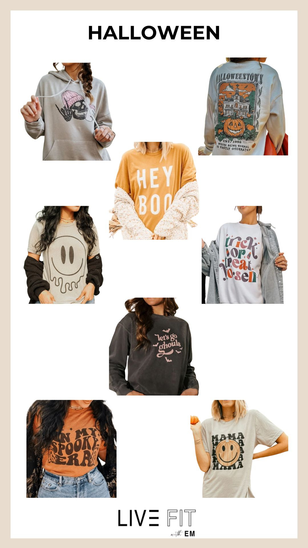 Getting into the spooky spirit with these adorable Halloween tees from Mountain Movers! Whether you're trick-or-treating or just enjoying some pumpkin spice, these tees add fun to your fall festivities. 🎃👻

#LTKStyleTip #LTKFamily #LTKSeasonal