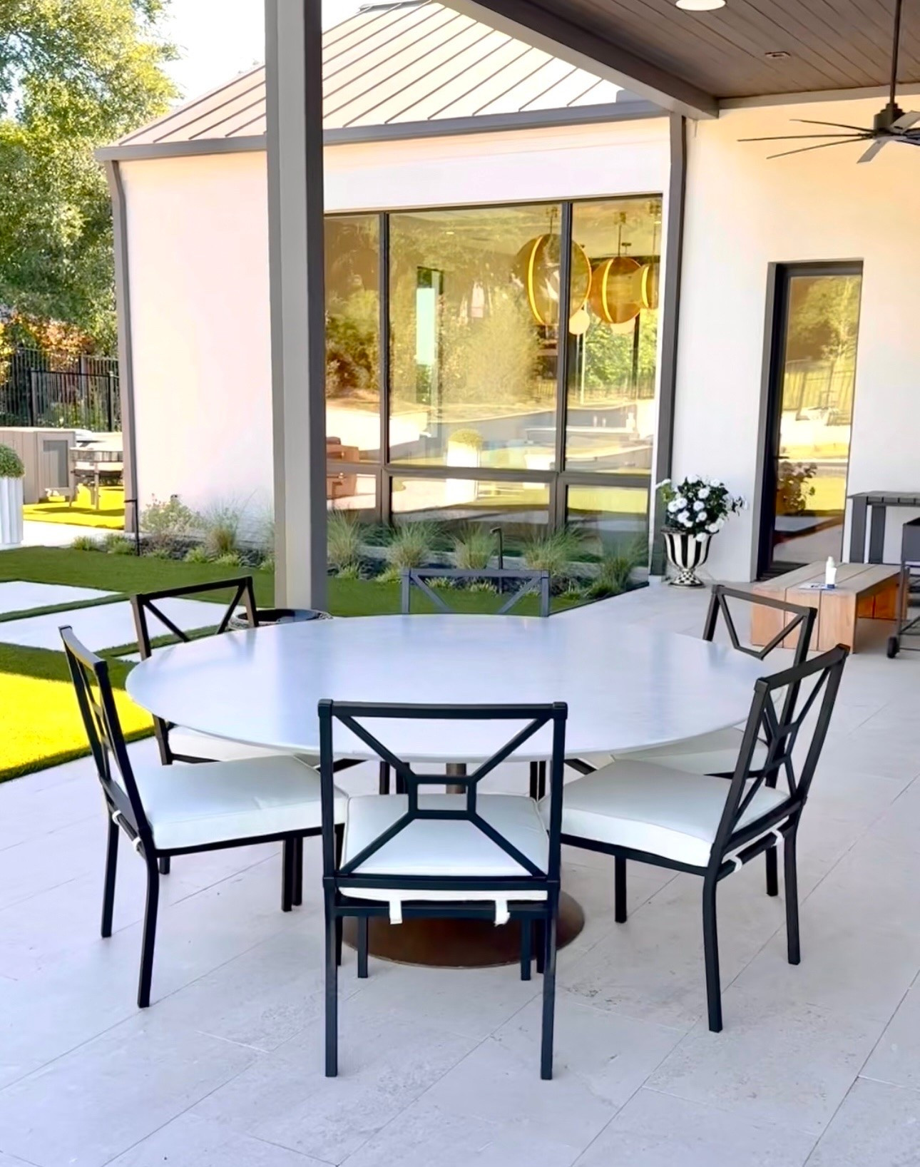 Obsessed with these look for less outdoor dining chairs!!!

#LTKSeasonal #LTKHome