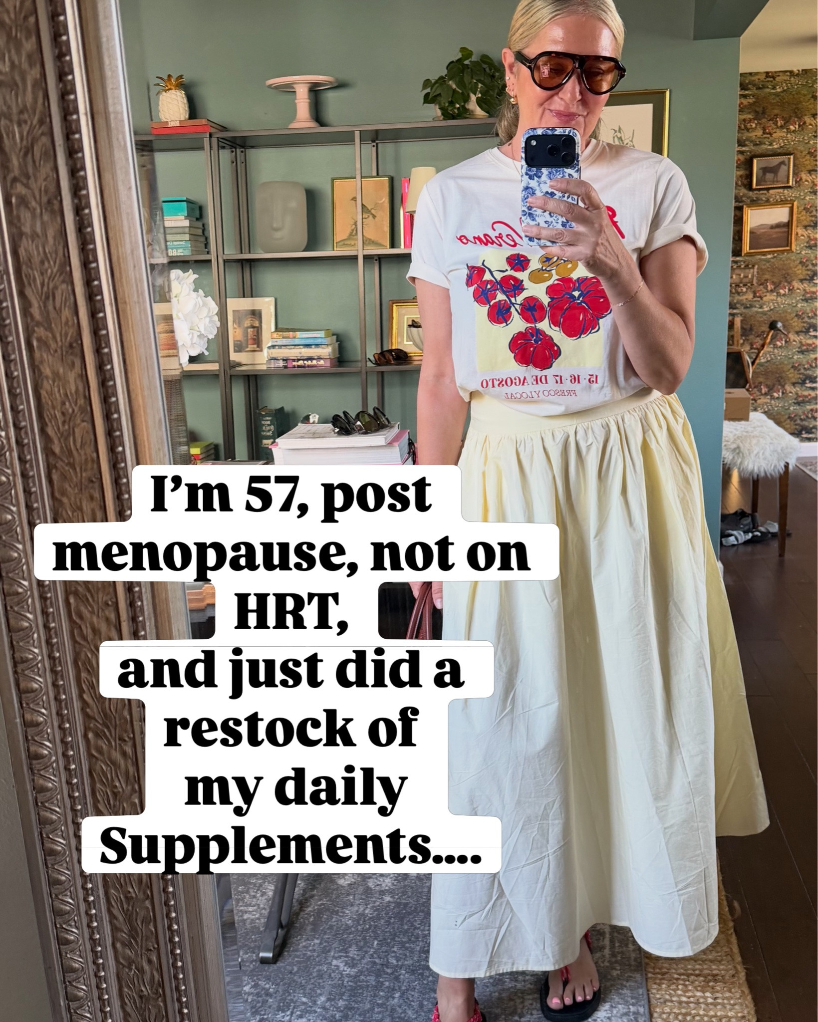 I’m 57 + Post Menopause and these are my daily supplements! 💊I am asked often, what I take..so I like to share regularly! 

Comment SHOP for links! 🛍️ Most of these are part of PRIME DAY!! 

I was recently at my Dr discussing bloodwork and she shared she takes all these same supplements 🙌🏻

YES, I take these everyday!  You can’t outwork what your body is missing.  Targeted support matters now more than ever!  I have had my bloodwork done, I am NOT on HRT (my personal choice) , and am not a doctor😉….these are just the things that work for me.

AM ☀️- Glucoguard,  Power of 3, Collagen, Creatine, Xcelerate drink, D3+K2 drops, Glucosamine & Chondroitin, Probiotics 

*I mix the powders and the D3+K2 drops all together and drink! So easy! 

PM 🌙- Magnesium Glycinate, SuperEPA, Mulitvitamin, Collagen,

#supplements #over50 #postmenopause #midlifewomen #amazonprimeday