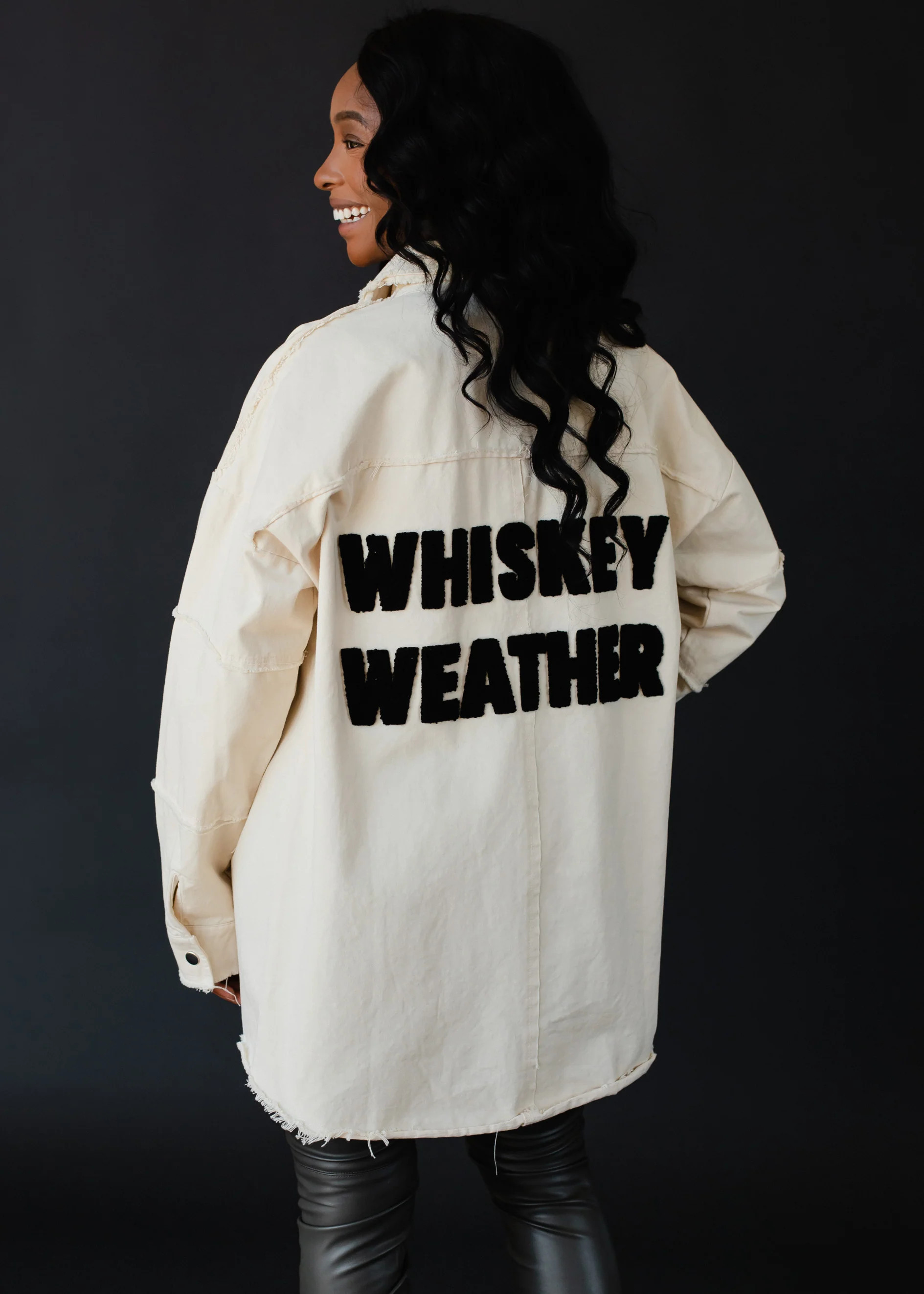 Whiskey Weather Jacket - Ivory | Panache Accessories