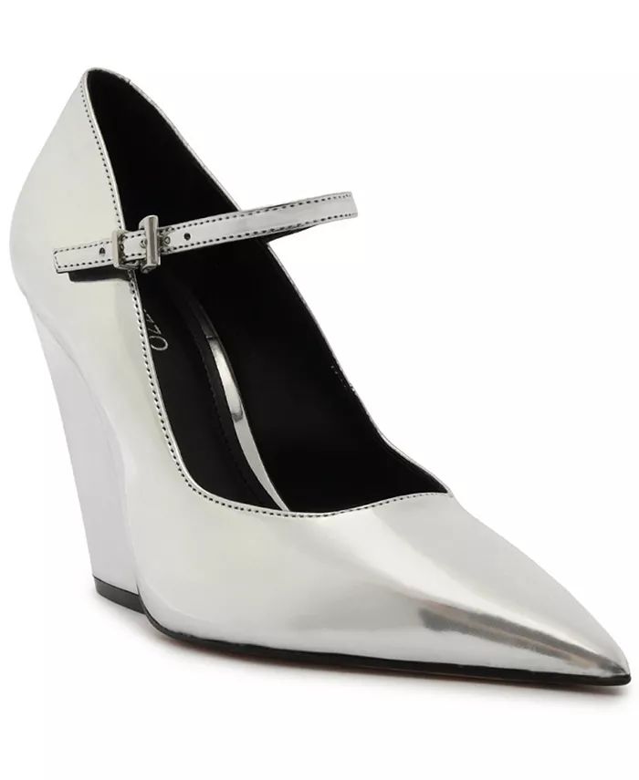 Arezzo Women's Naomi High Block Heel Pumps - Macy's | Macy's