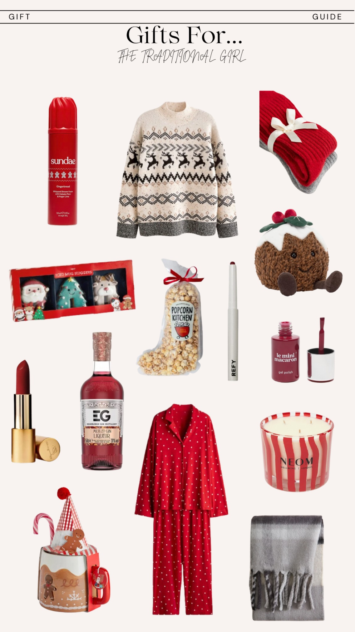 Shop my gift guide for the tradition Christmas girl 

#LTKuk #LTKgiftguide