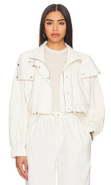 WellBeing + BeingWell Mariposa Hooded Jacket in Antique White from Revolve.com | Revolve Clothing (Global)