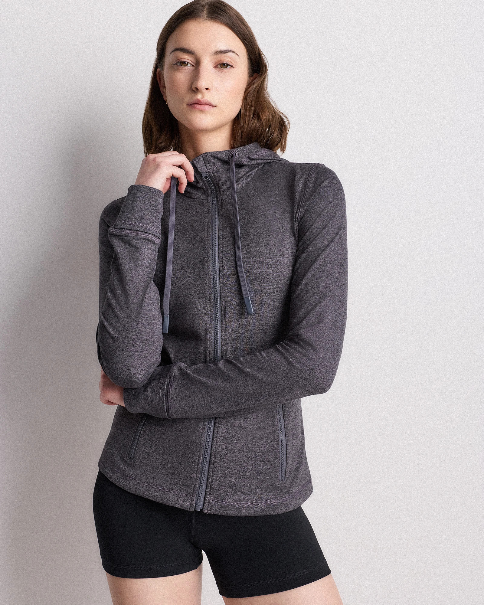 Ultra-Soft Slim Fit Hooded Jacket | Quince
