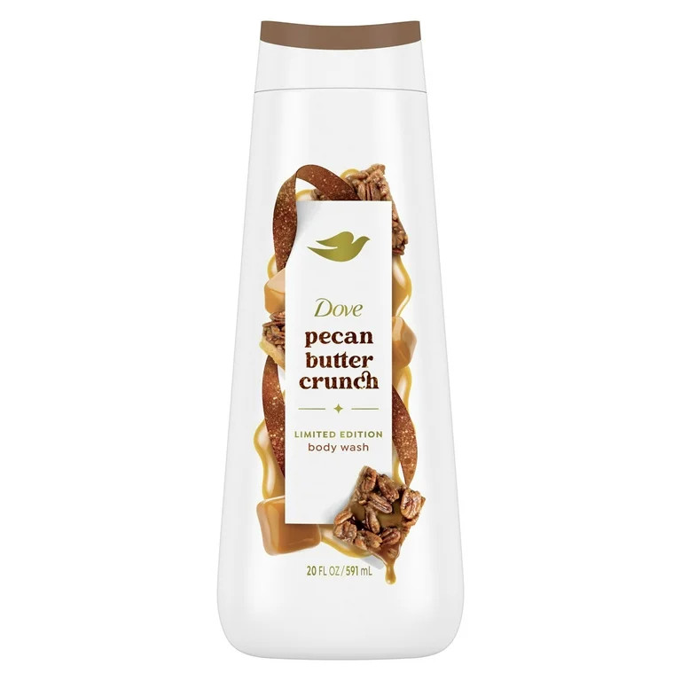 Dove Liquid Body Wash Pecan Buttercrunch Holiday Treats Limited Edition All Skin, 20 oz | Walmart (US)