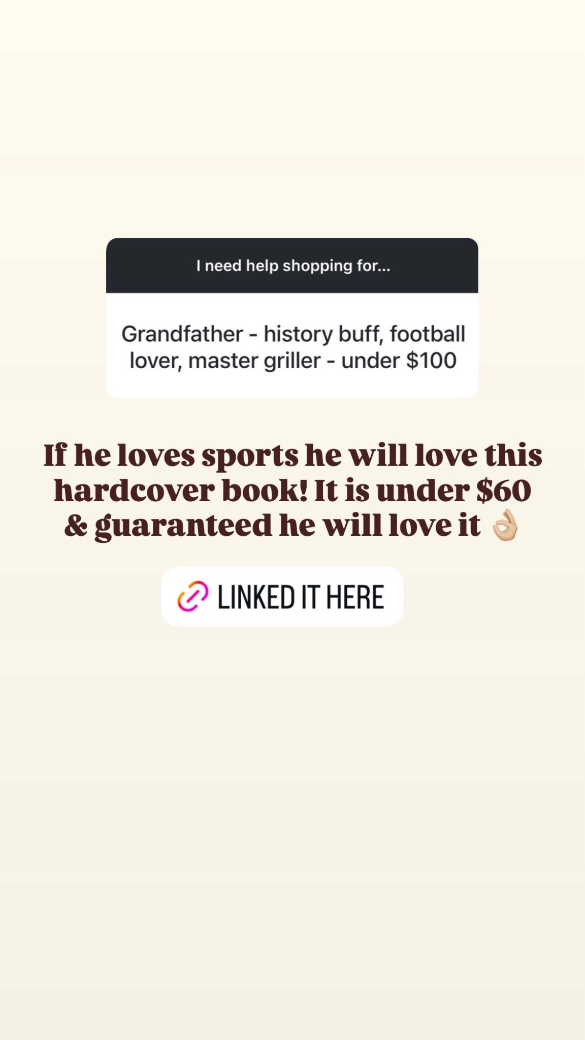 This book would make a great gift for a grandfather, father, father-in-law, etc.!

Loverly Grey, gift guide, gift ideas 

#LTKGiftGuide #LTKHoliday #LTKMens