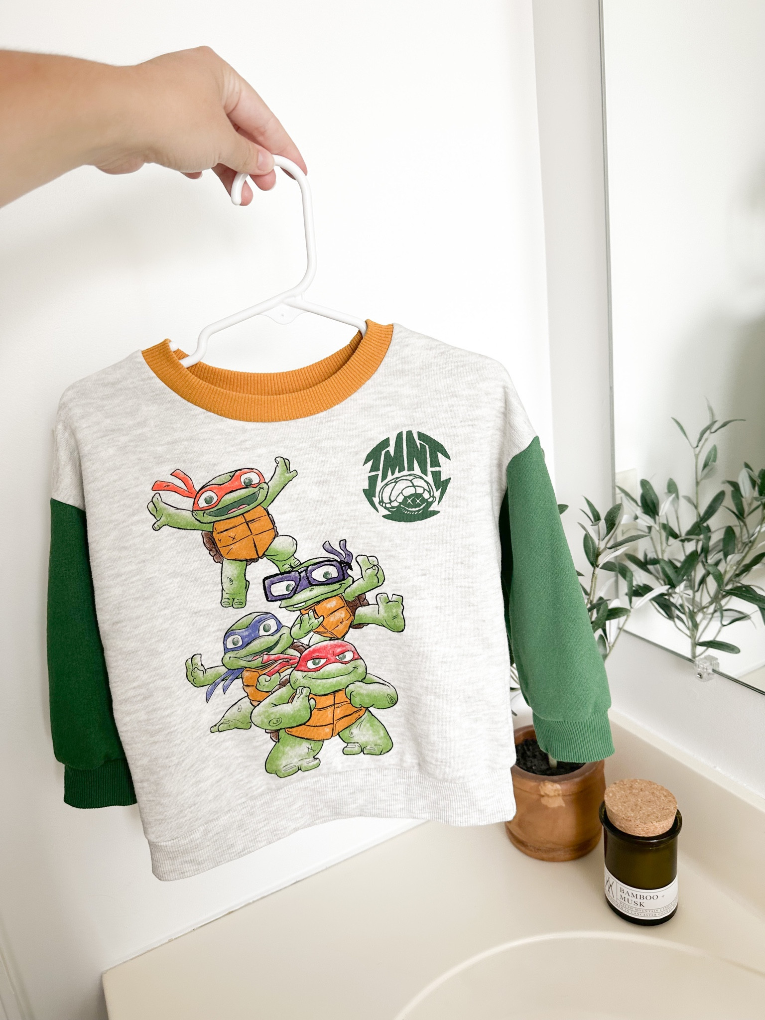 $10 Ninja Turtle sweatshirt 🍂

#LTKkids #LTKSeasonal