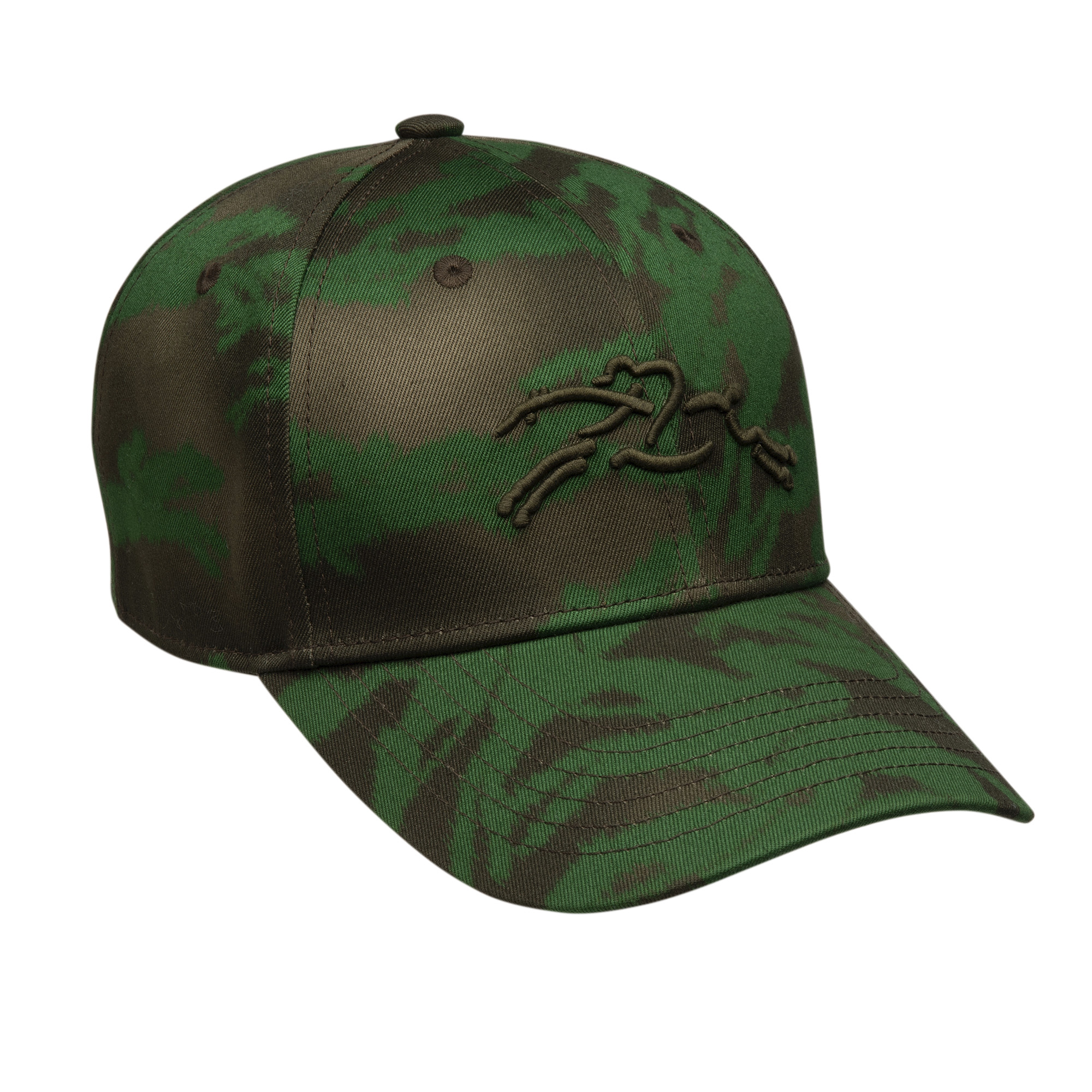 Printed cap Khaki - Cotton | Longchamp US | Longchamp