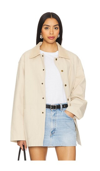 Nat Jacket in Beige | Revolve Clothing (Global)