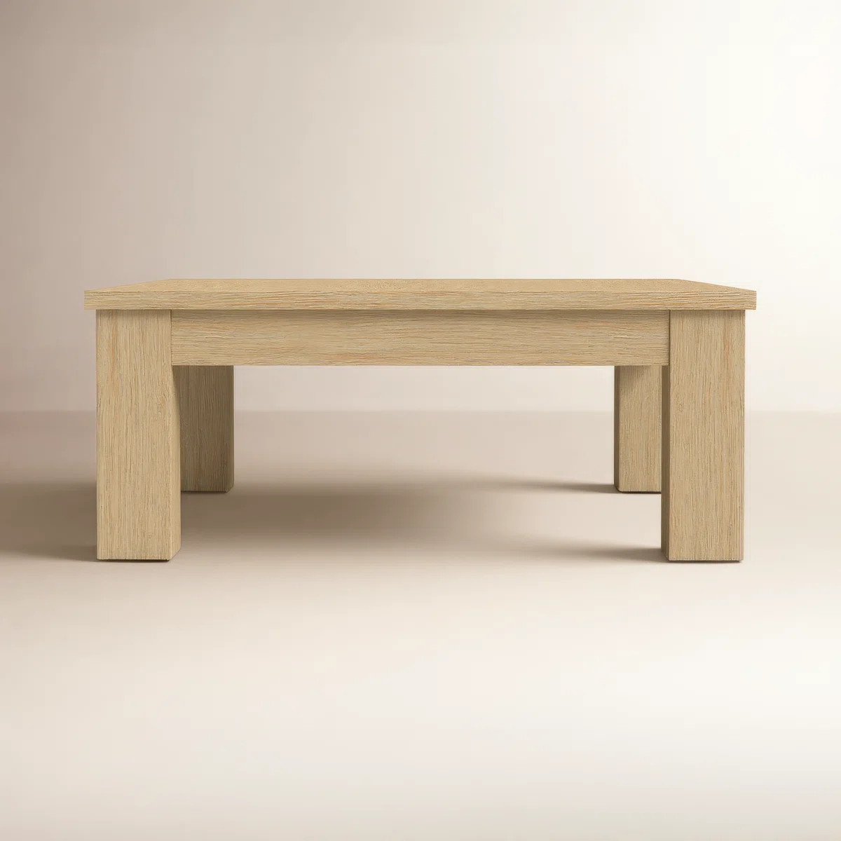Dutton Solid and Manufactured Wood Coffee Table with Diamond Pastoral Pattern Inlay | Wayfair North America