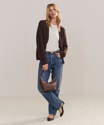 Cropped Cashmere Cocoon Cardigan | Jenni Kayne