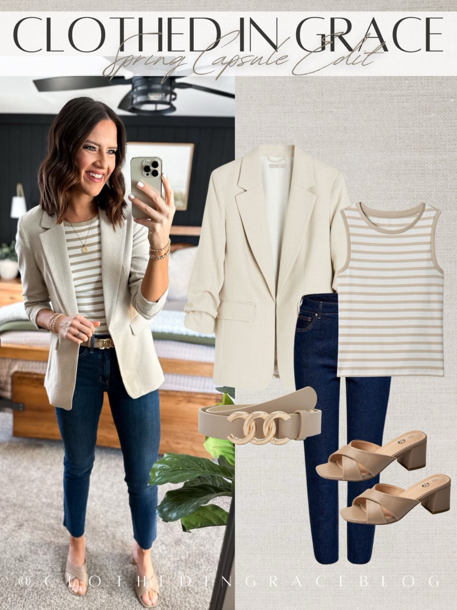 Spring Capsule Wardrobe - Business Casual Outfit 


#LTKfindsunder100 #LTKstyletip #LTKfindsunder50
