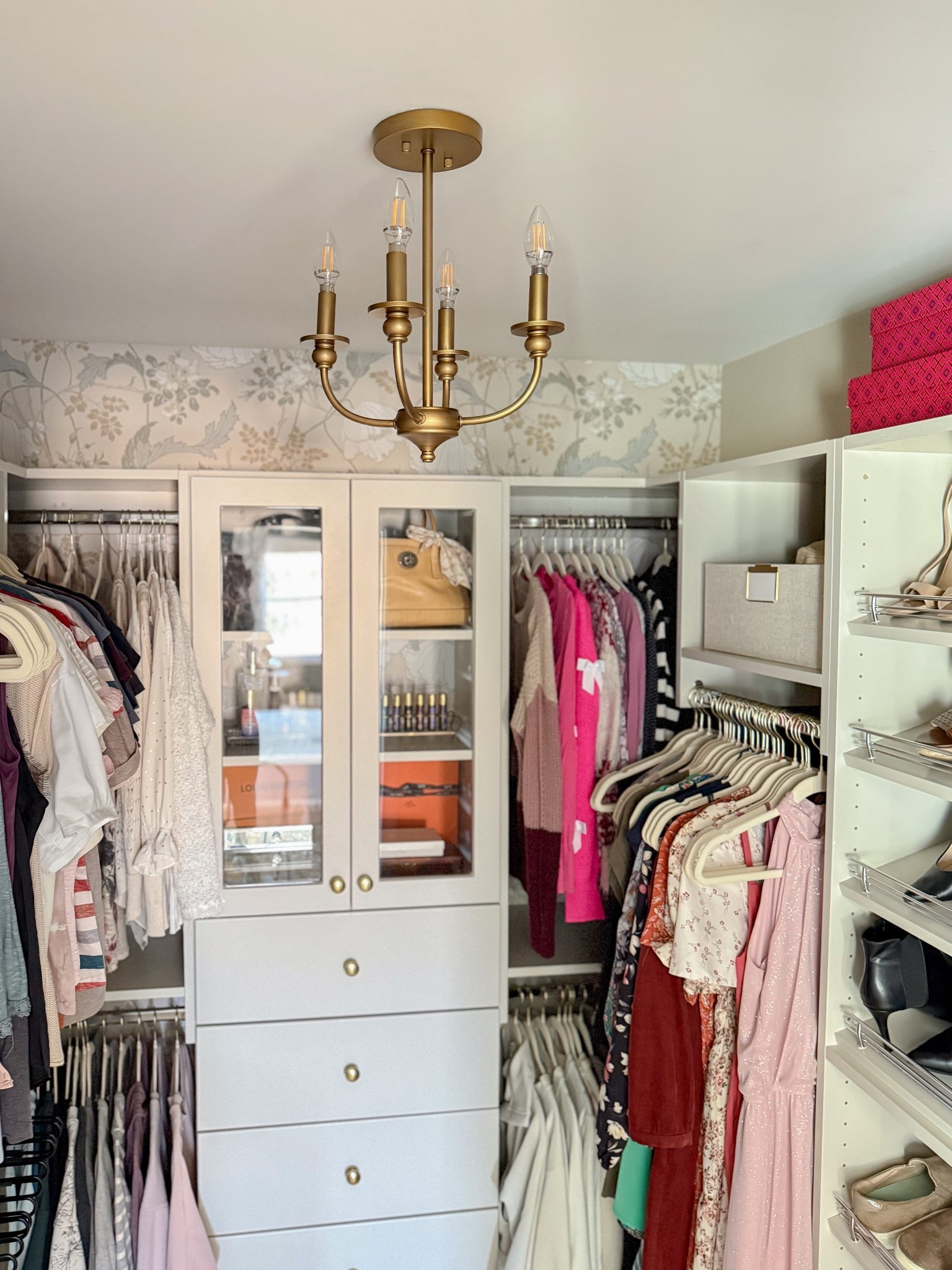 Did you know that Hunter Fan company sells more than ceiling fans?! They also offer  wide selection of lighting for your home. I used their Southcrest flush mount chandelier in my primary closet. I love the traditional design, paired with a warm brass color. 

#LTKStyleTip #LTKHome #LTKFindsUnder100