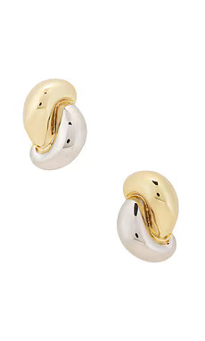 LELET NY Cami Metal Earrings in Mixed Metal from Revolve.com | Revolve Clothing (Global)