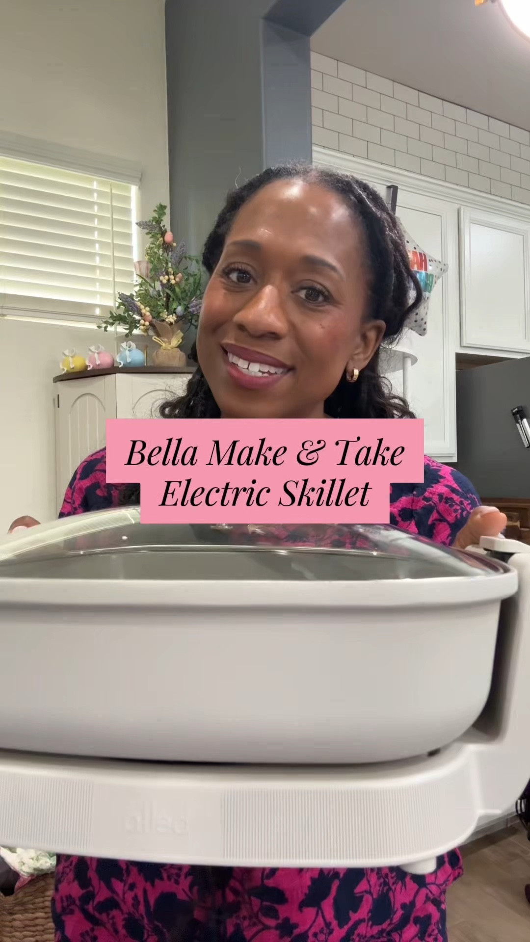 Electric skillet nonstick 🍳
Large cooking surface, easy storage, and perfect for everyday meals. @QVC 

#LTKSaleAlert #LTKfoodie #LTKHome